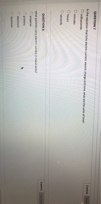 Solved QUESTION 7 5 points In the equation that links | Chegg.com