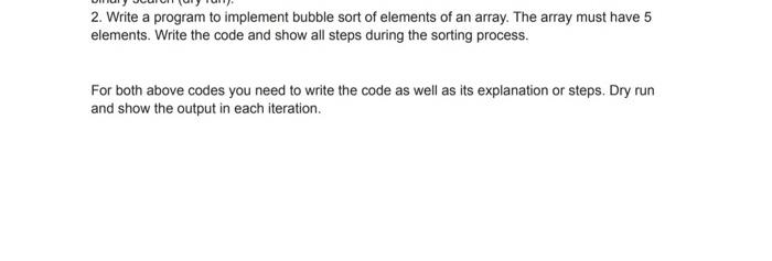Solved please you need to write the code as well as its | Chegg.com