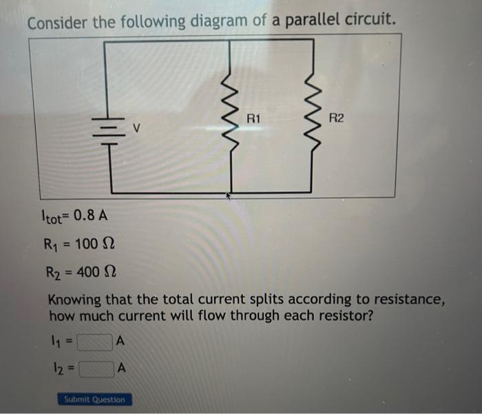 Solved Use the circuit diagram below to solve all the | Chegg.com
