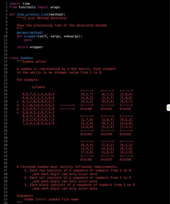 SOLUTION: Python sudoku solver assignment - Studypool