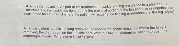 What happpens if the cast is too tight around the proximal portion