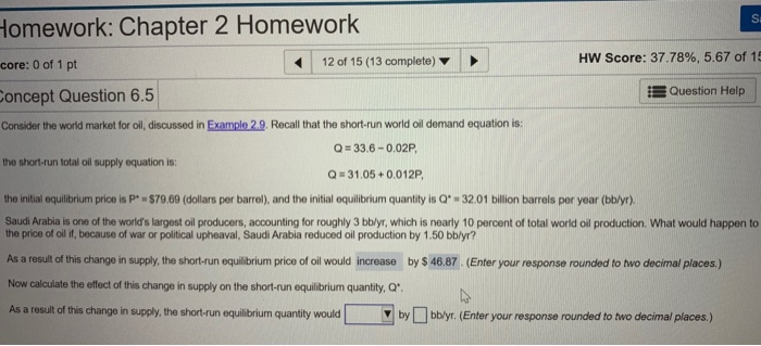 Solved SI Homework: Chapter 2 Homework core: 0 of 1 pt 12 of | Chegg.com