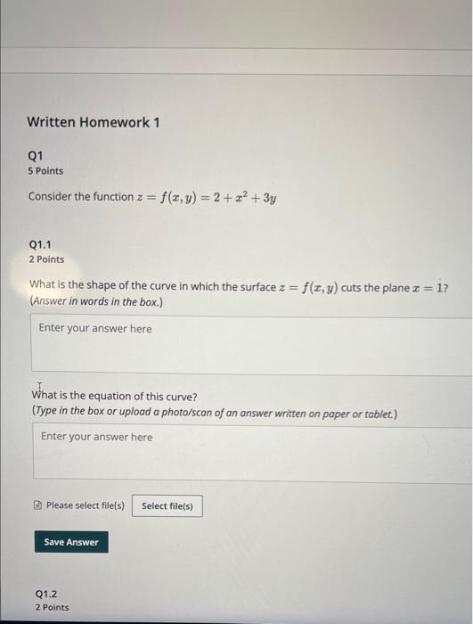 Solved The question is divided in 3 parts but it is all one | Chegg.com