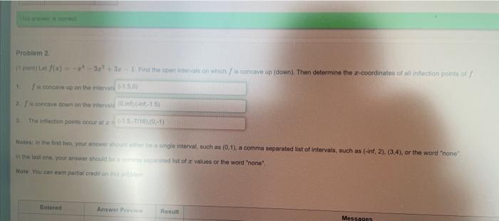 Solved can you answer the last question (points of | Chegg.com