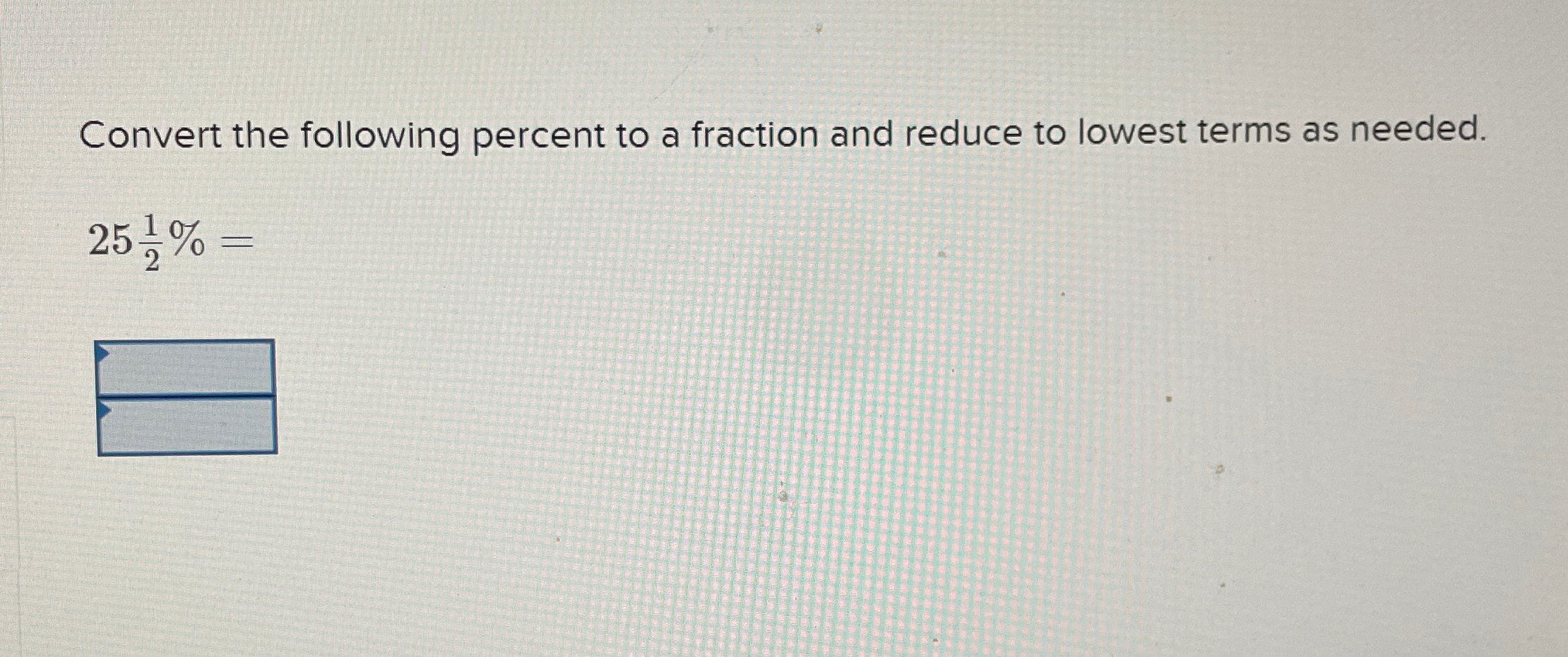 solved-convert-the-following-percent-to-a-fraction-and-chegg