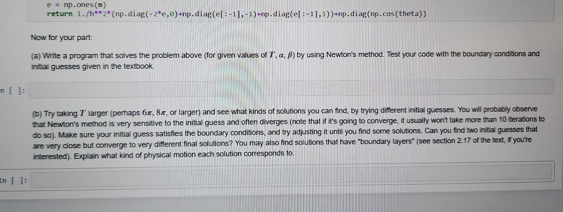 Solved it is a programing question and has part a and b the | Chegg.com