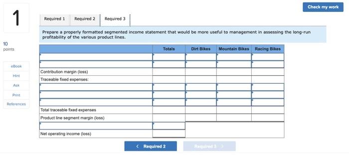 Solved Expenses For The Past Quarter Follow: Allocated On 