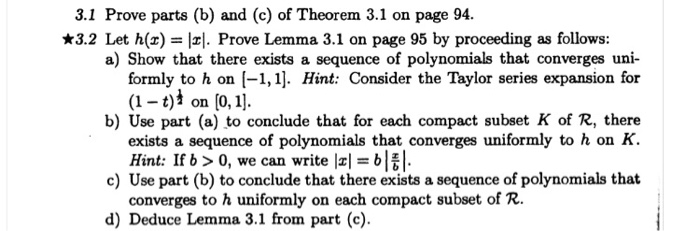 Solved Please answer question 3.1 and 3.2 on the first | Chegg.com