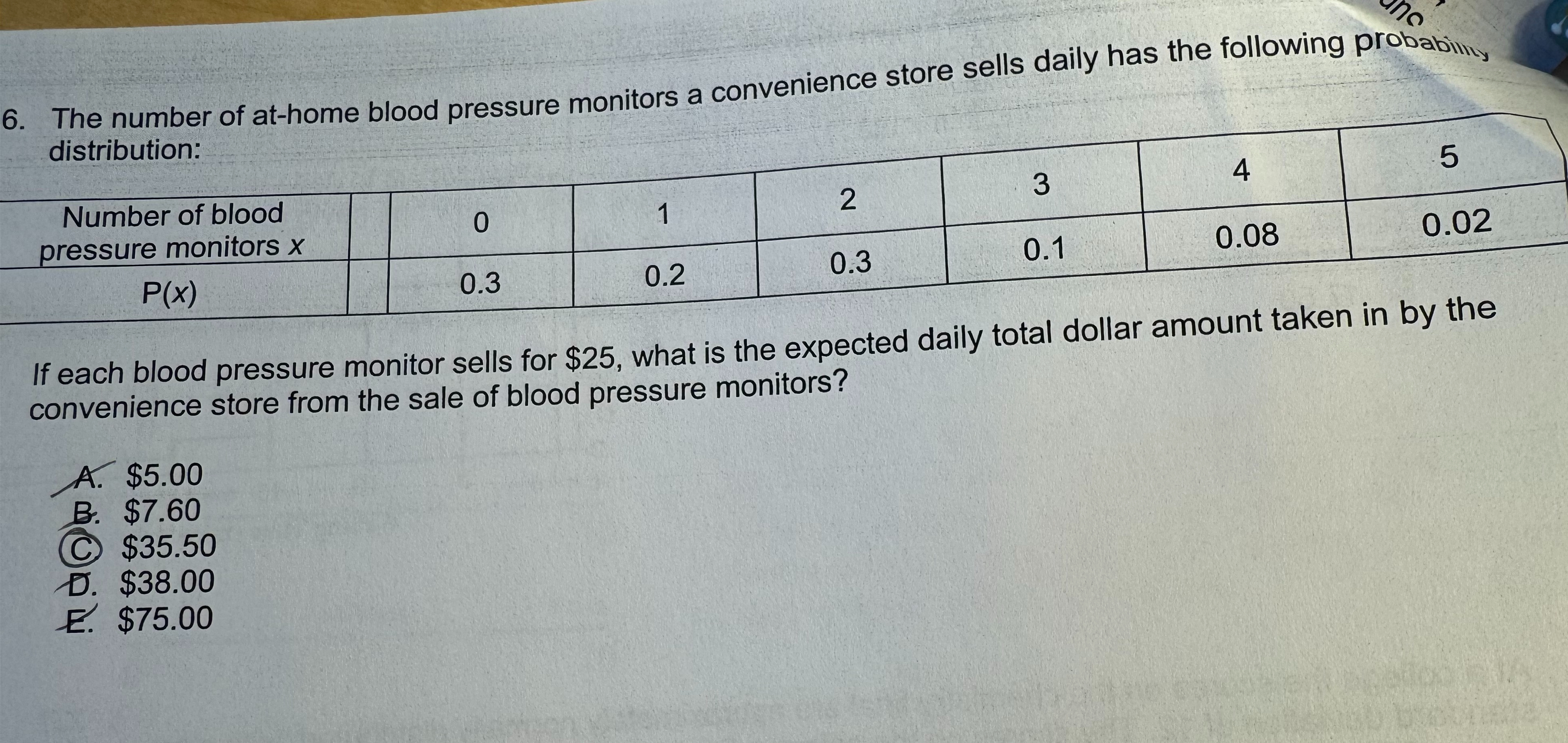 Solved What is the correct answer and how did you get it? | Chegg.com