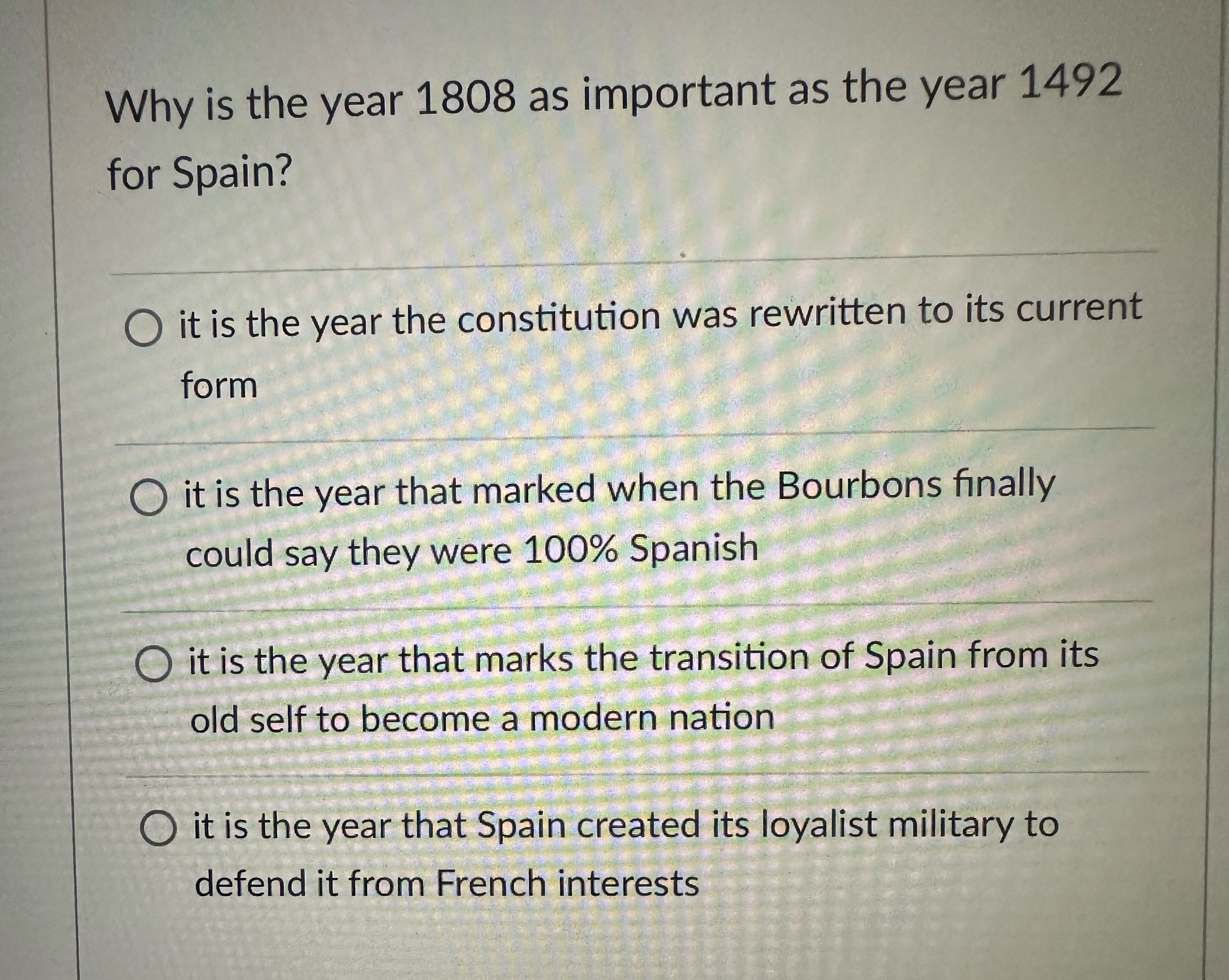 assignment of the year 1492 answers