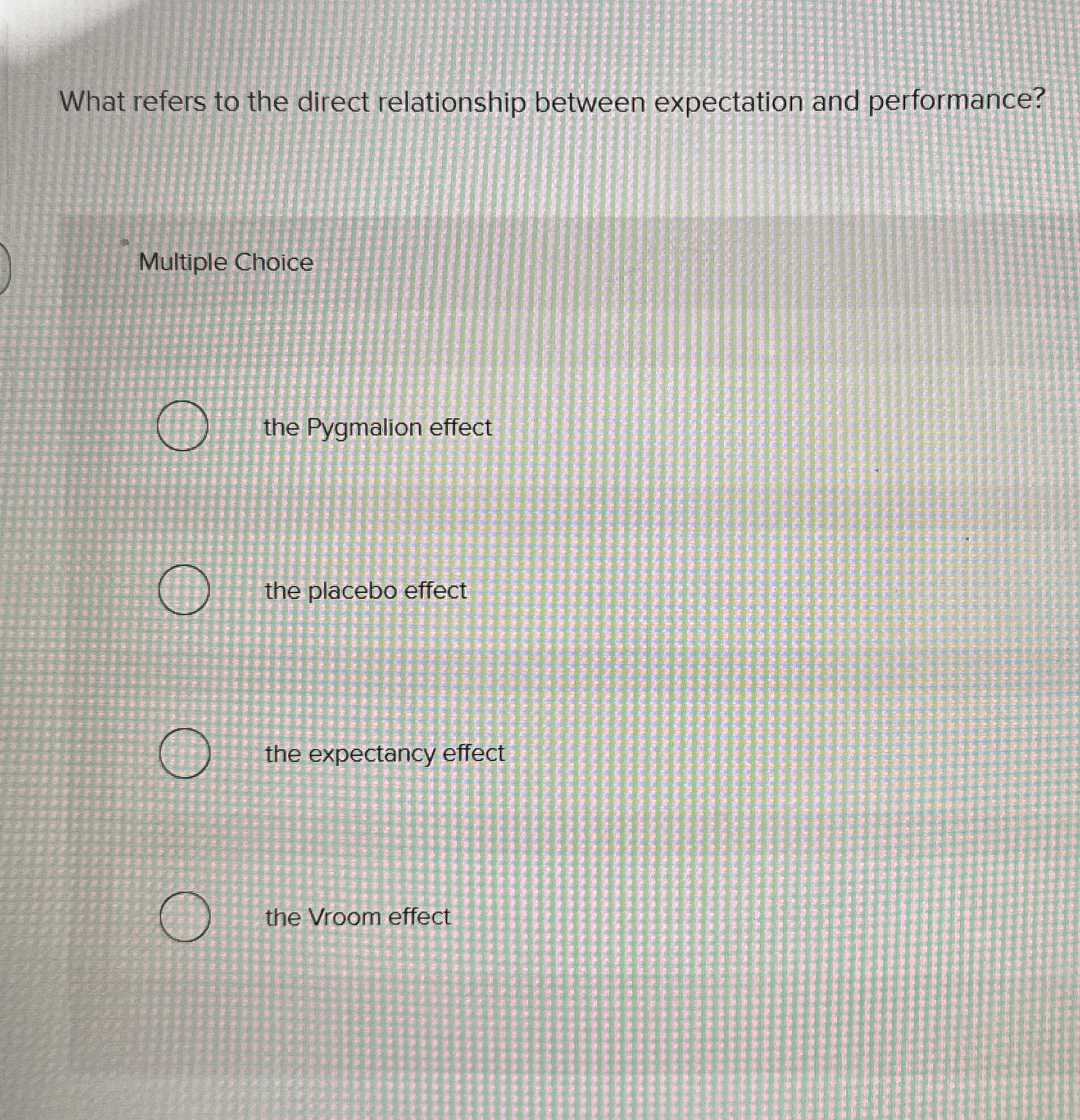 Solved What refers to the direct relationship between | Chegg.com