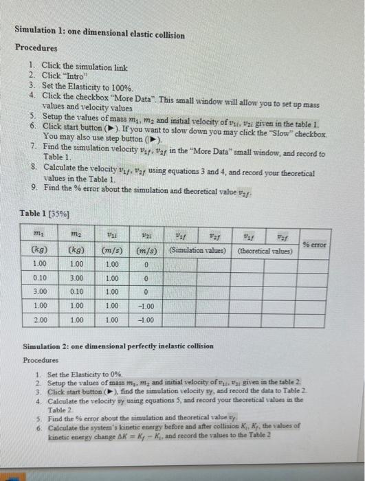 Solved m1v1i+m2v2i=m1v1f+m2v2f If there is no mechanical | Chegg.com