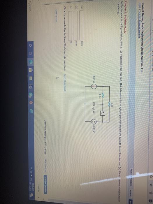 Solved Irwin & Nelms, Basic Engineering Circuit Analysis, | Chegg.com