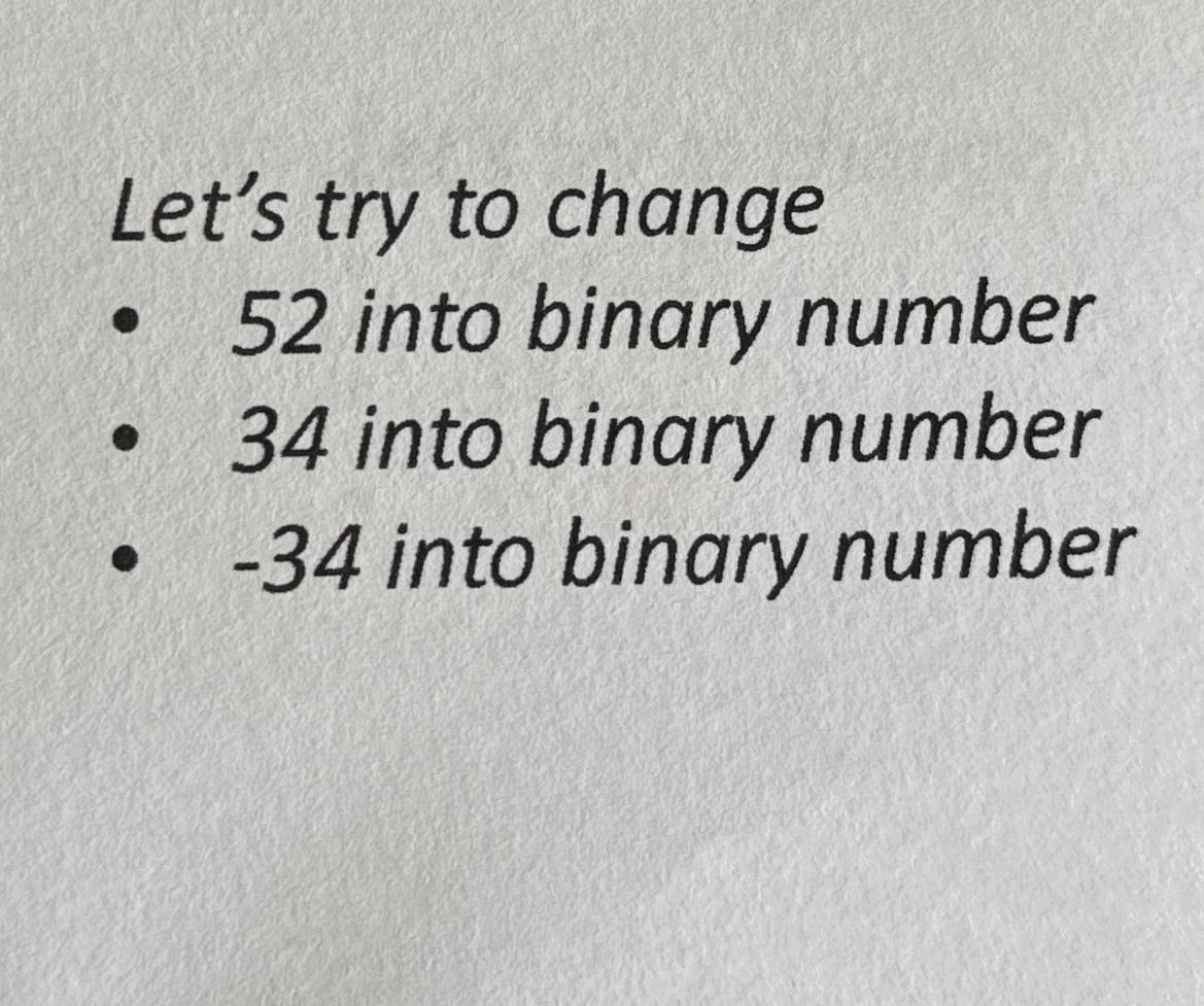 29 into binary number