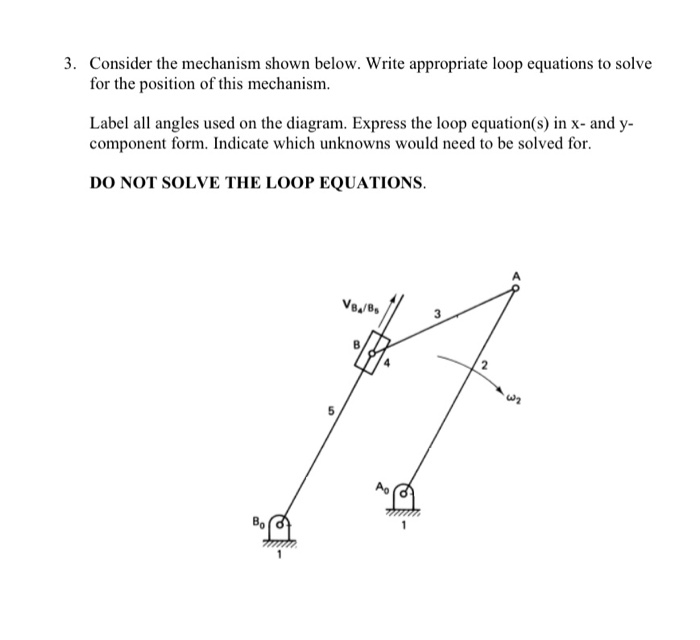 Solved 3. Consider The Mechanism Shown Below. Write | Chegg.com