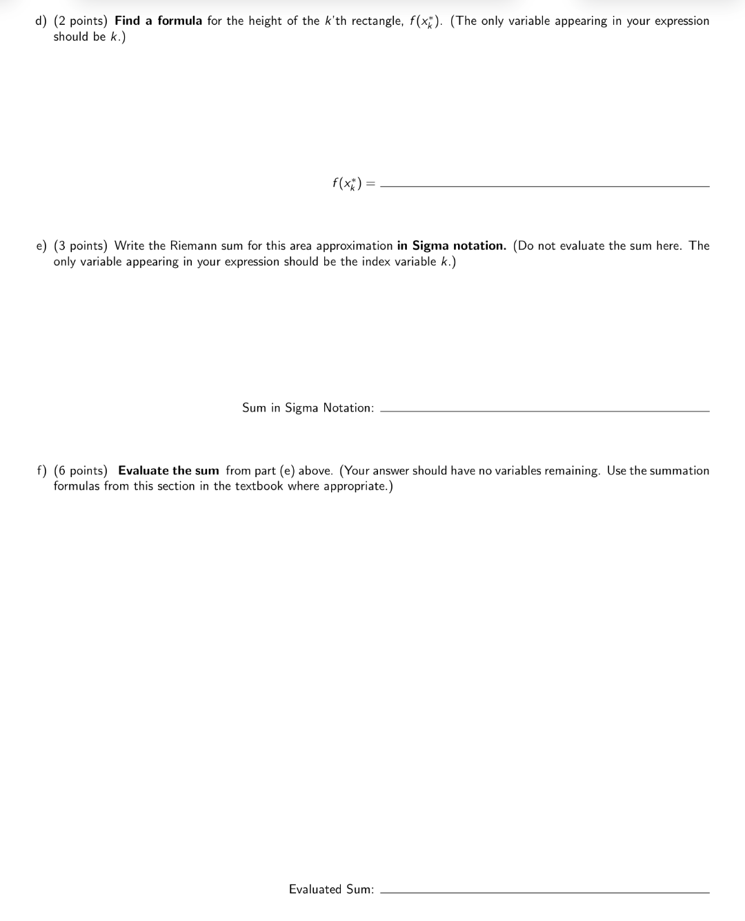 Solved For the following problems, consider the function | Chegg.com
