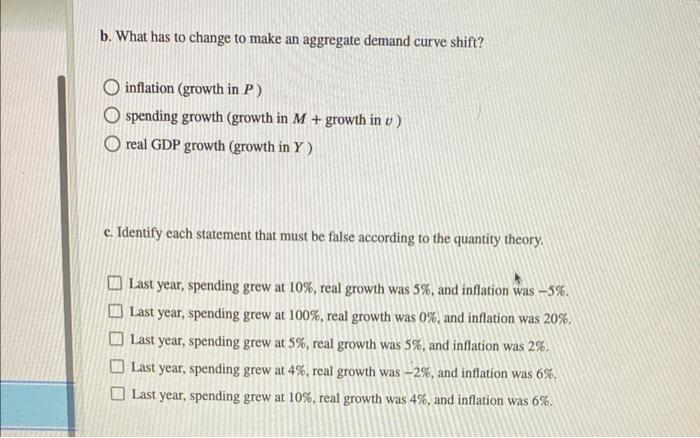 Solved Let's have some practice with the aggregate demand | Chegg.com