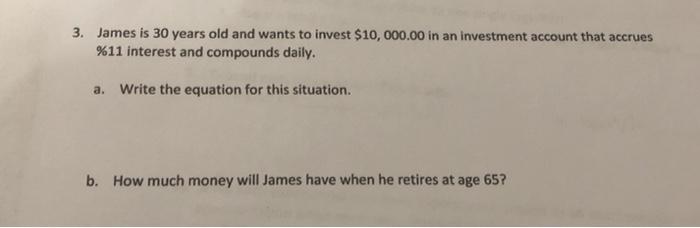 invest answers james