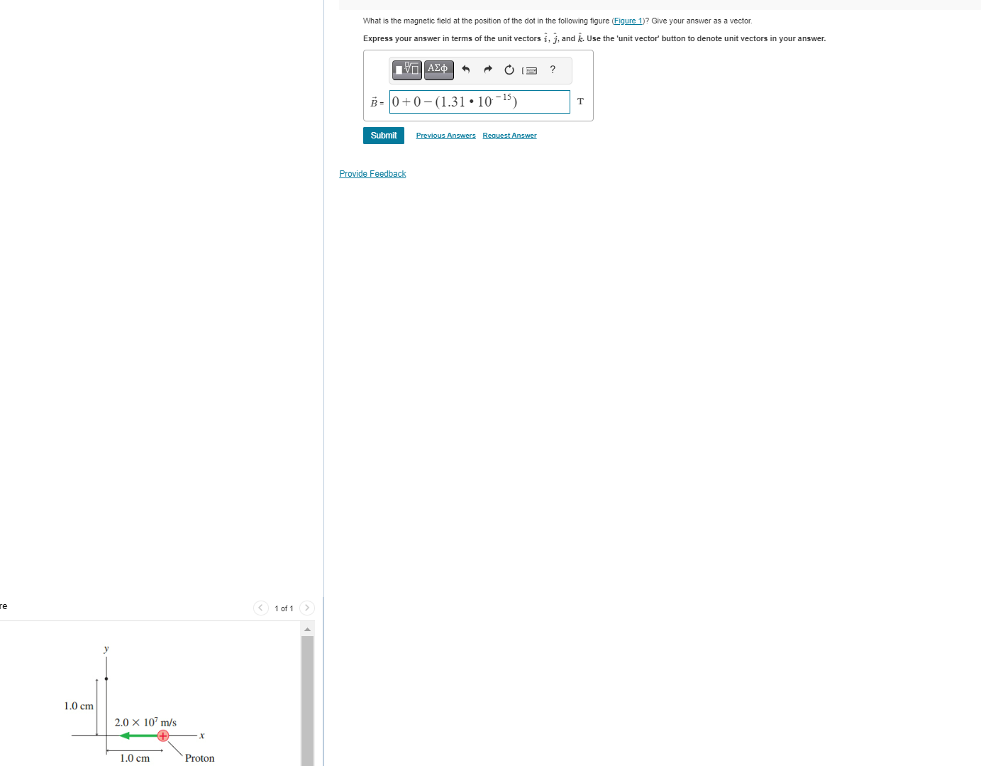 Solved What is the magnetic field at the position of the dot | Chegg.com