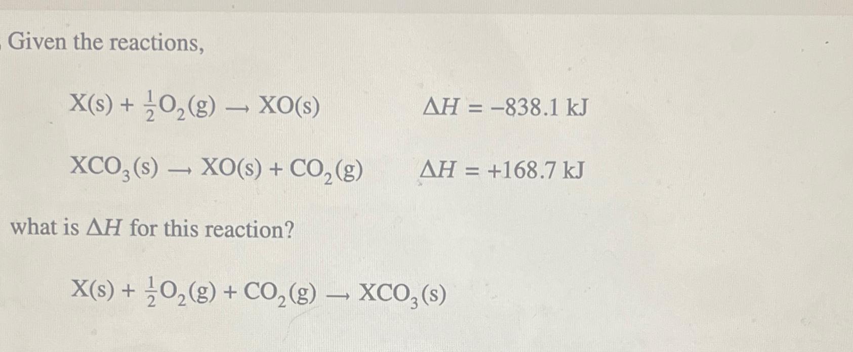 Solved Given The | Chegg.com