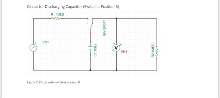 Solved Circuit for Charging Capacitor (Switch at Position A) | Chegg.com