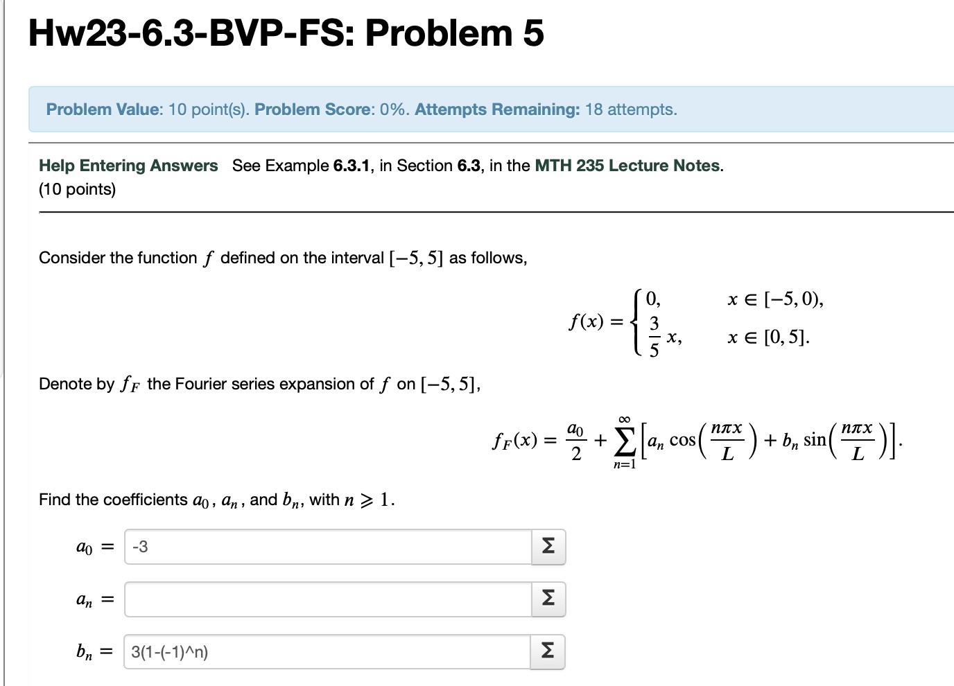 Solved (10 ﻿points)Consider the function f ﻿defined on the | Chegg.com