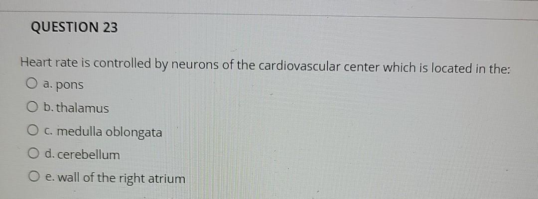 Solved QUESTION 22 The volume of blood ejected from each | Chegg.com