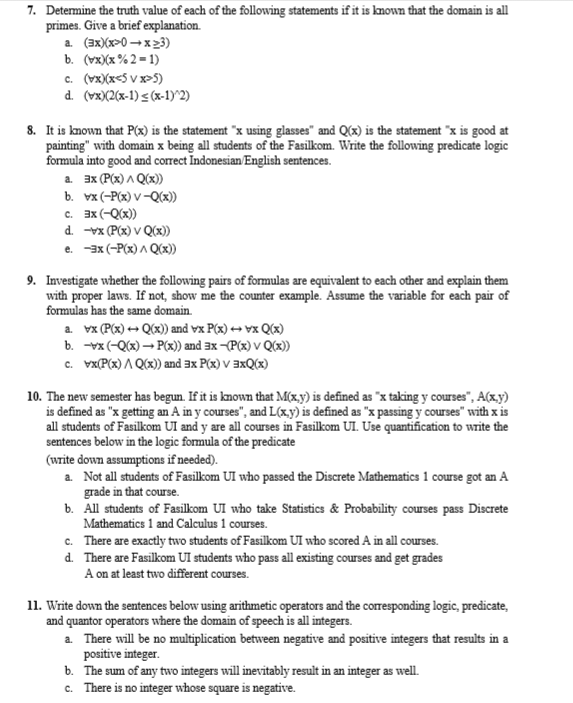 Solved 1 Make A Sentence Of Compound Proposition Logic From Chegg