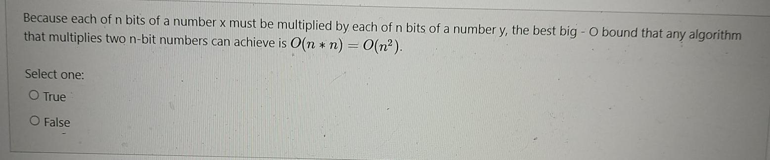 Solved The following algorithm computes nd, where d e N. | Chegg.com