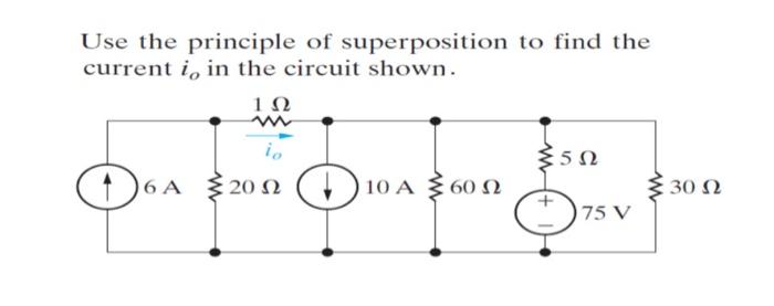 Solved Use the principle of superposition to find the | Chegg.com