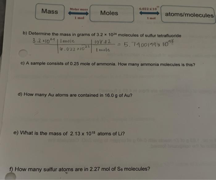 what is the mass of 6.02 x 10 23 molecules of h2co3
