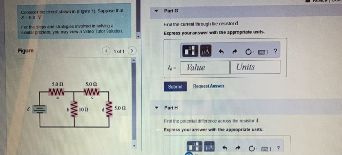 Solved Part 6 Consider the circuit shown in (Figure 1). | Chegg.com