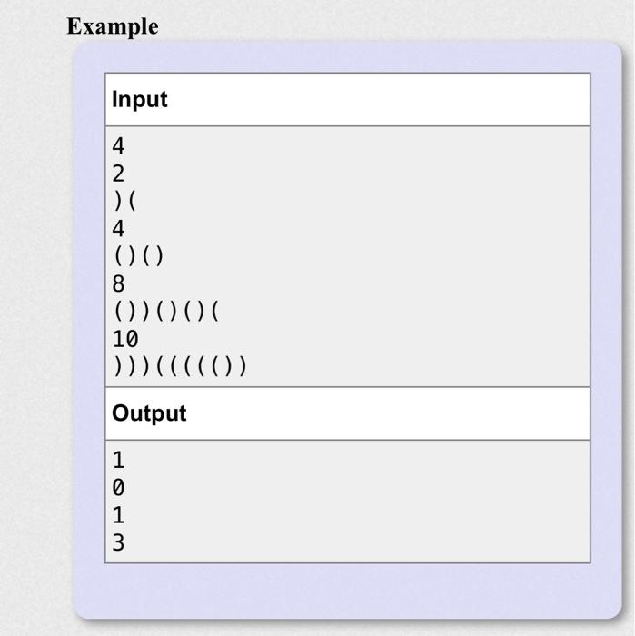 Solved You are given a bracket sequence s of length n, where