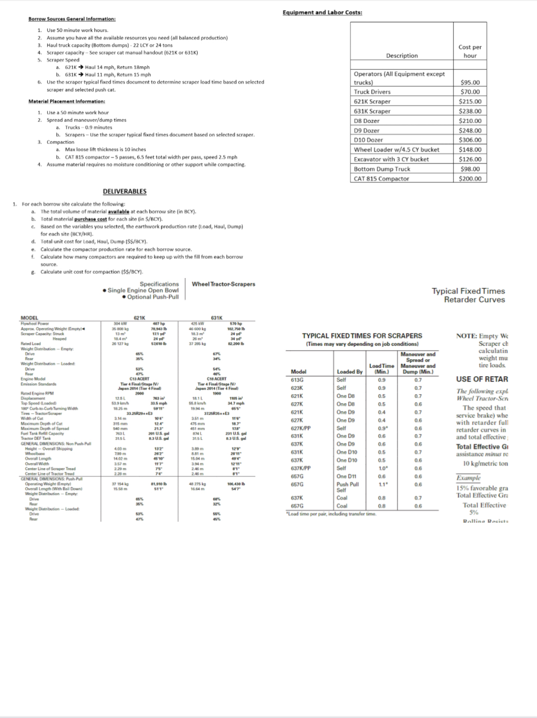 Solved Borrow Source #3Borrow source #3 ﻿is located four (4) | Chegg.com