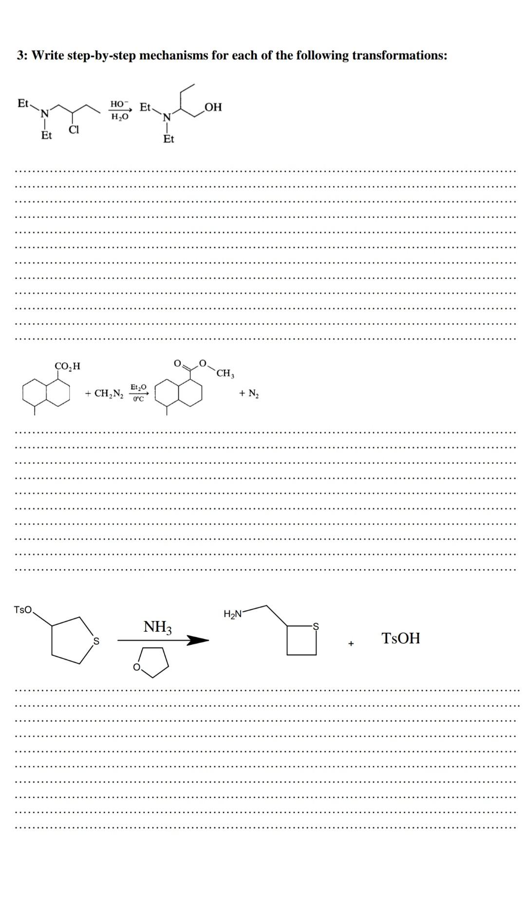 Solved 1. For Each Reaction Below Identify The Electrophile | Chegg.com