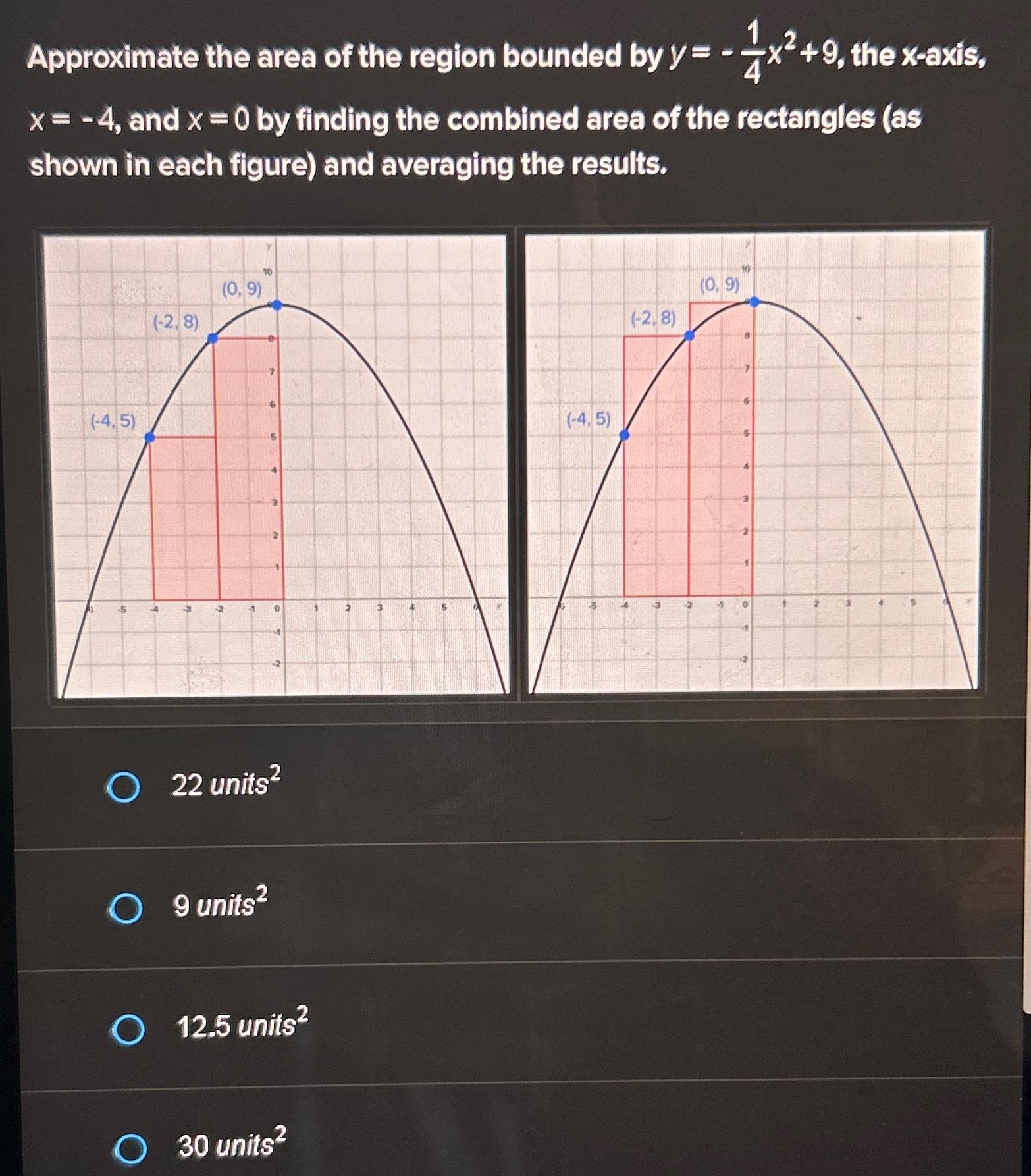 Solved Approximate the area of the region bounded by | Chegg.com