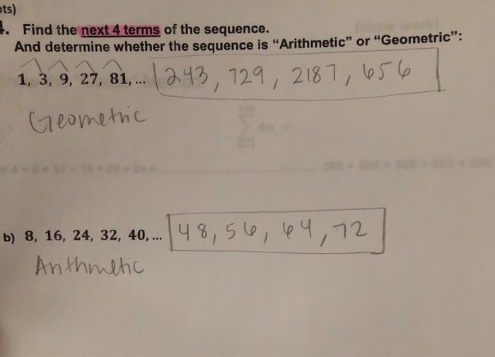 Is 1 3 9 27 an arithmetic progression?