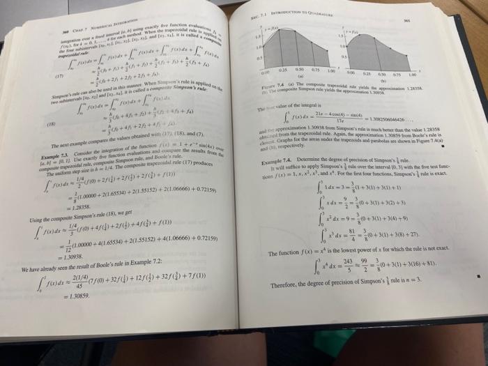 Solved 7.1 Exercises 1 And 2 Based On Examples 72 And 3) 7.2 | Chegg.com