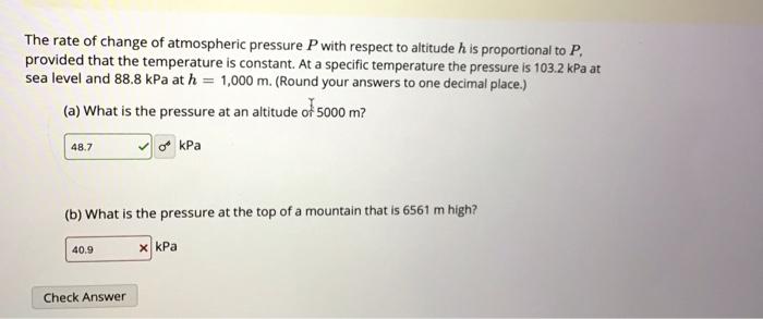 solved-the-rate-of-change-of-atmospheric-pressure-p-with-chegg