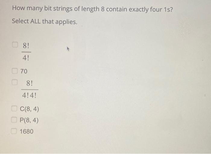 Solved Discrete Math. Please Show How You Achieved The | Chegg.com