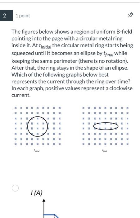 Solved N 1 point The figures below shows a region of uniform | Chegg.com