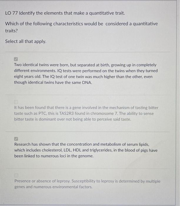 Solved can someone explain why the 1st and 4th answer is | Chegg.com