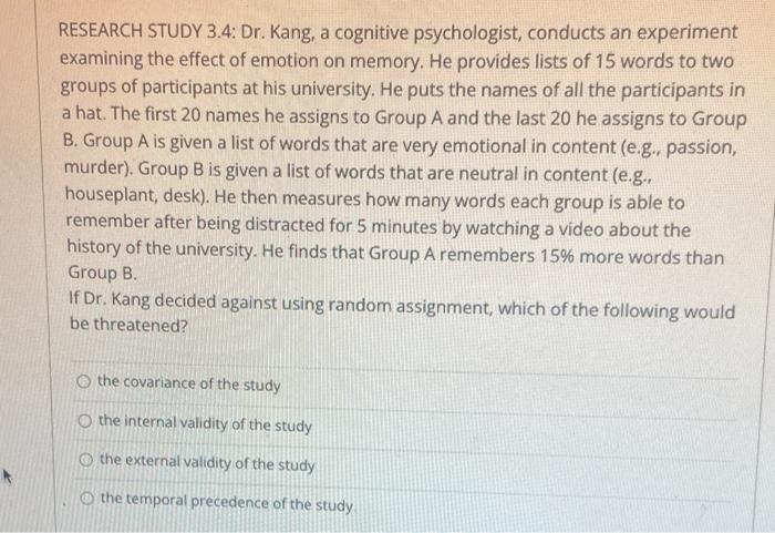 research study 3.4 dr kang