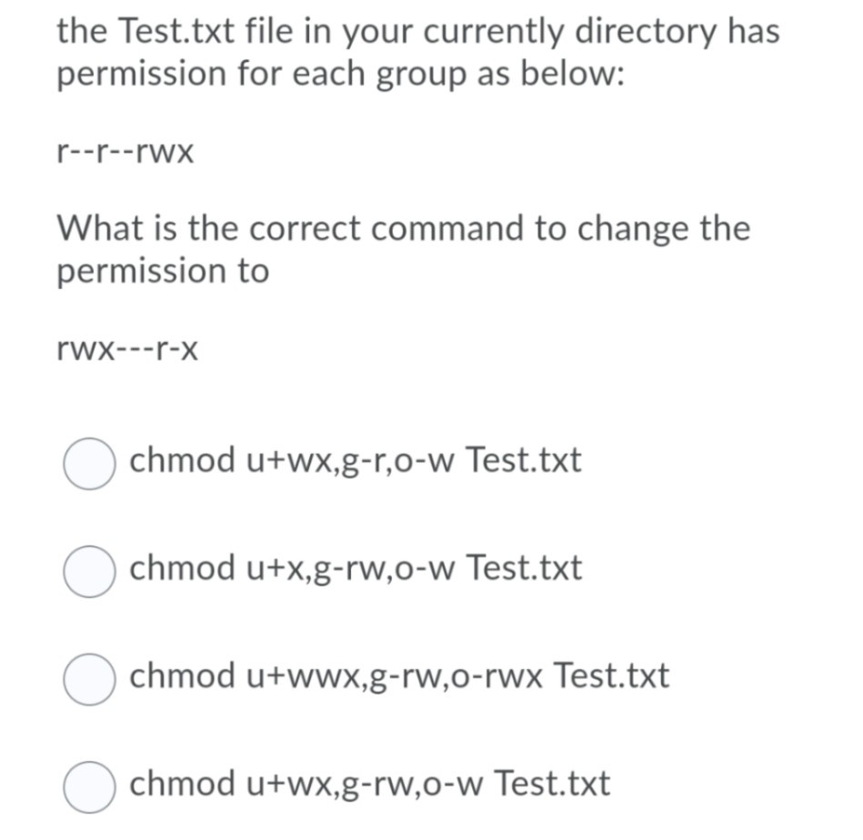 Solved The Test Txt File In Your Currently Directory Has Chegg Com