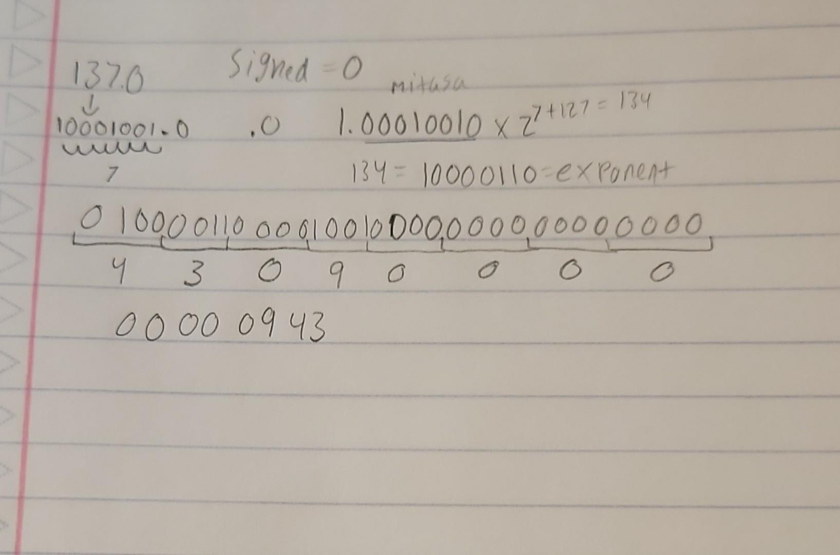 Floating Point Operations Gif I need some help with floating point operations. So, | Chegg.com