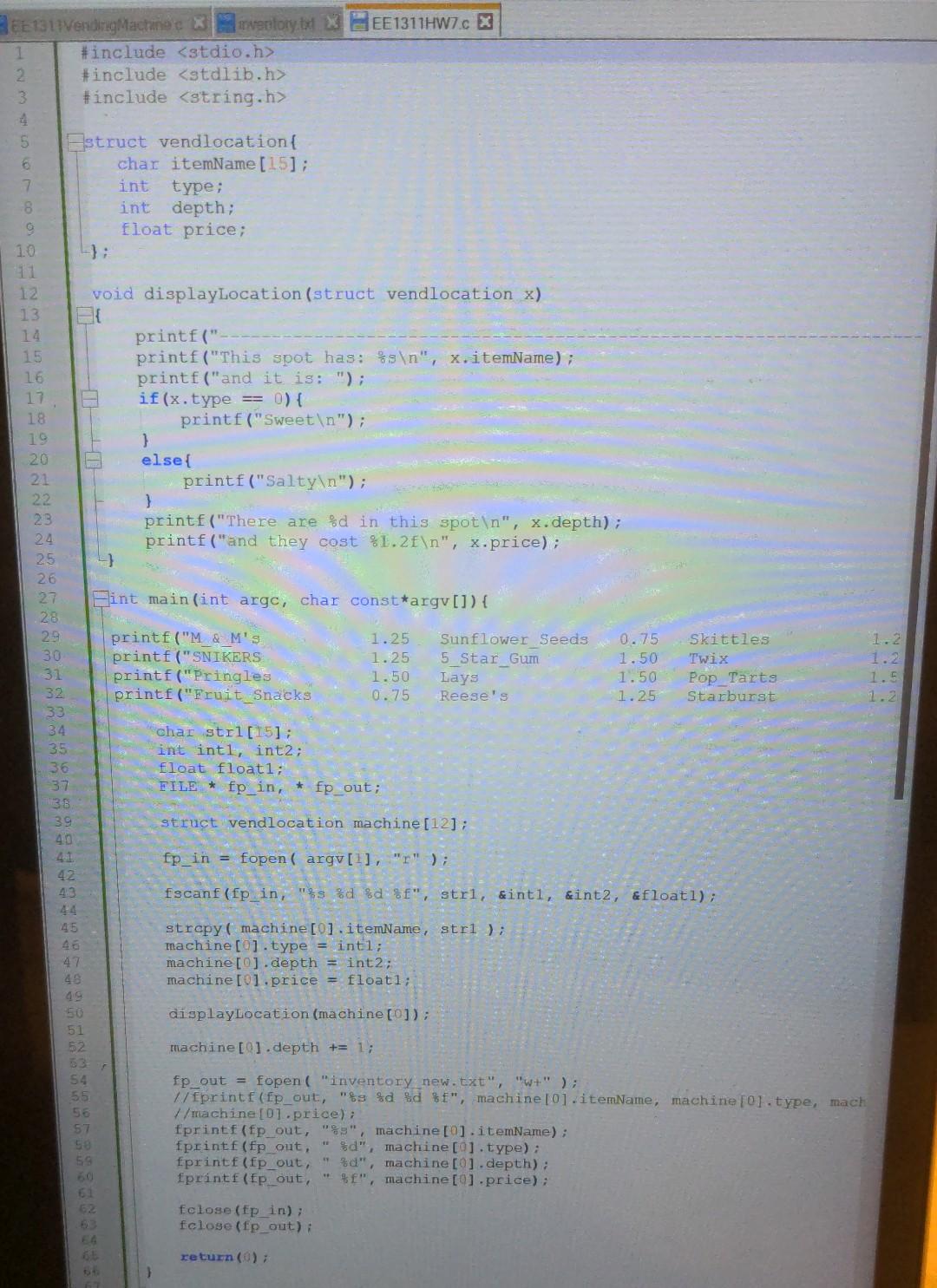 Solved I am using c++ and have made some code that resembles | Chegg.com