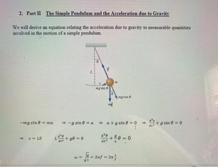 Solved Lab Simple Harmonic Motion Objective: In this | Chegg.com