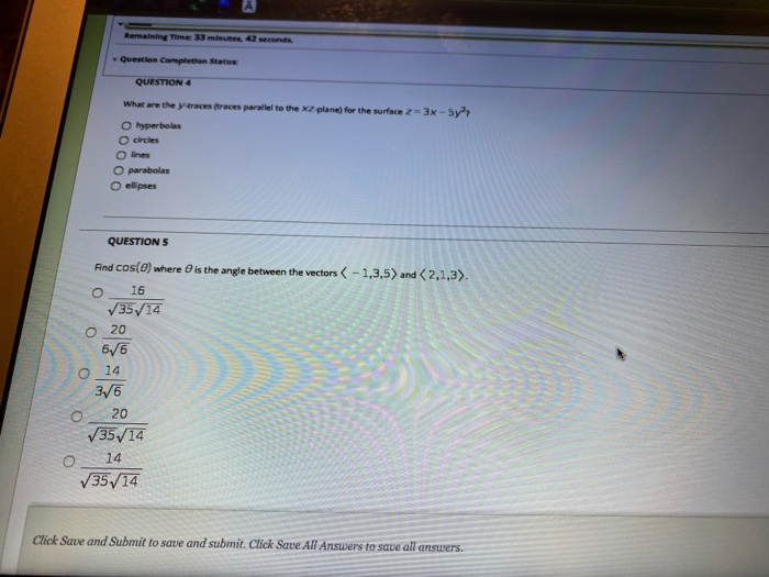 Solved A Remaining Time 33 Minutes, 42 Seconds Question | Chegg.com