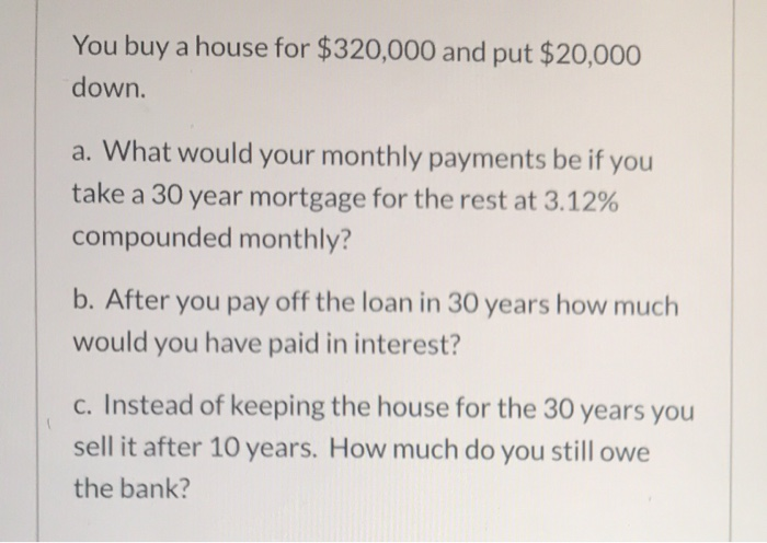 if you buy a house do you still have to pay mortgage