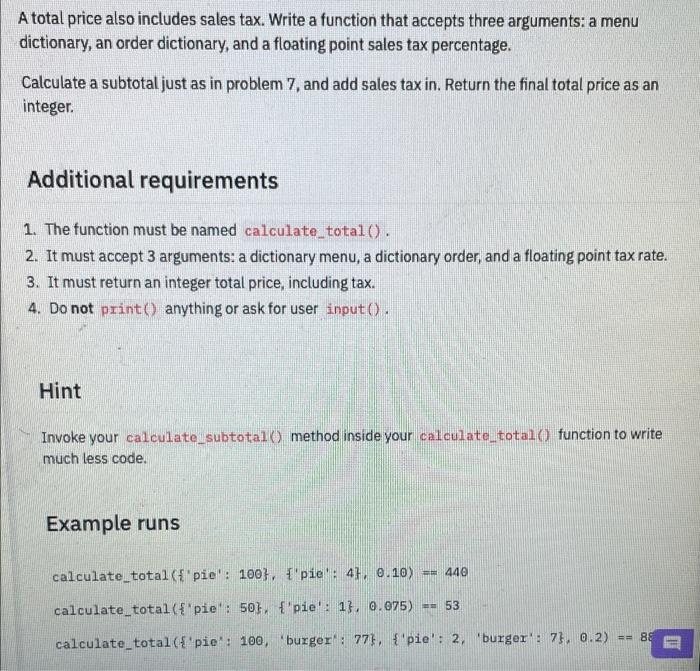 Solved need the code for the example and please explain what | Chegg.com